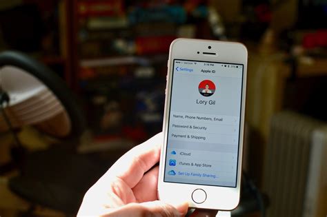 Manage your Apple ID.